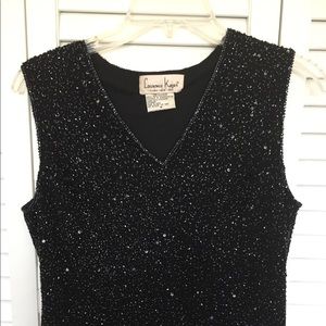Sleeveless sequin top